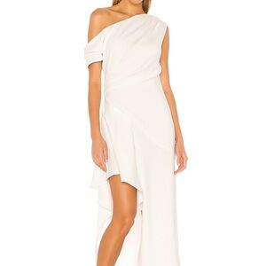 Elliatt One-Shoulder White Dress